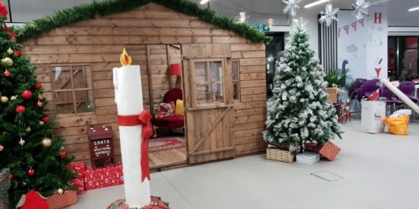 Santa Grotto Room Transformation