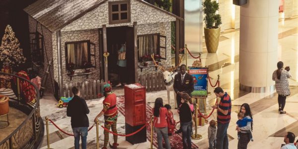 Shopping Centre's Christmas Grotto