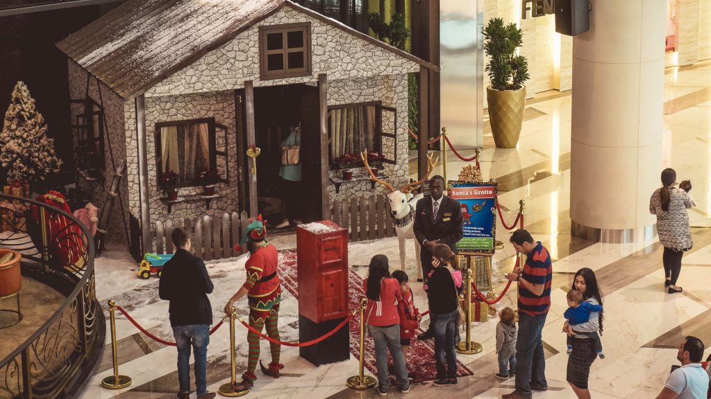 Santa's Grotto Management for shopping centre Christmas events