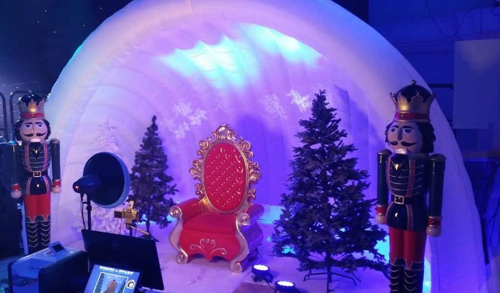 Winter Wonderland Santa's grotto