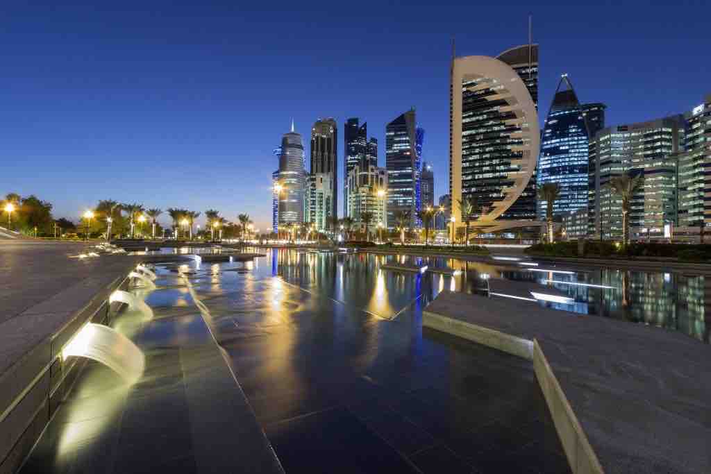 Doha capital city of Qatar