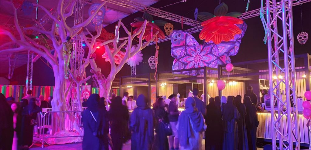Horror Festival Event in Riyadh, Saudi Arabia in 2019. We produced and managed this unique Halloween event, providing entertainment, scare attractions and more.