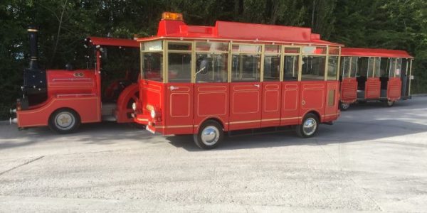 Christmas land train hire