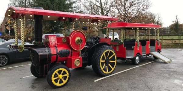 Replica Traction Engine Train