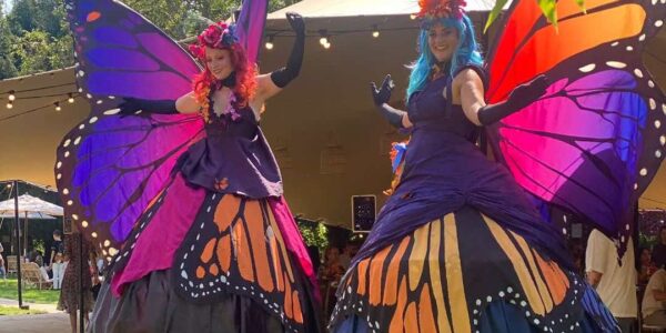 Butterfly-Stilt-Walkers