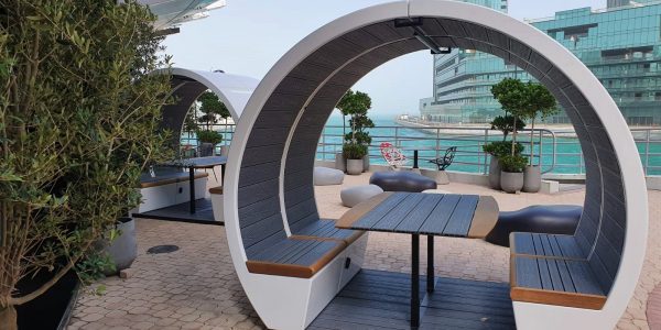 COVID-Outdoor-Seating-Pod