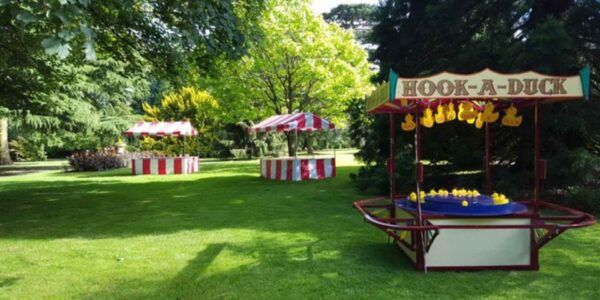 Carnival-Side-Stalls-At-Outdoor-Event