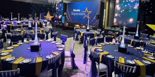 Chubb Gala Dinner Venue Transformation