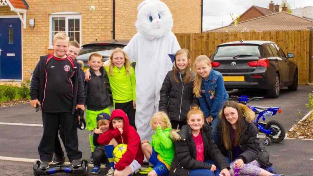 Easter Egg Hunt and Easter Event we created for our client who booked us to produce and manage a community engagement event for them. As Community Event Planners, we produce and manage Community Events across the UK.