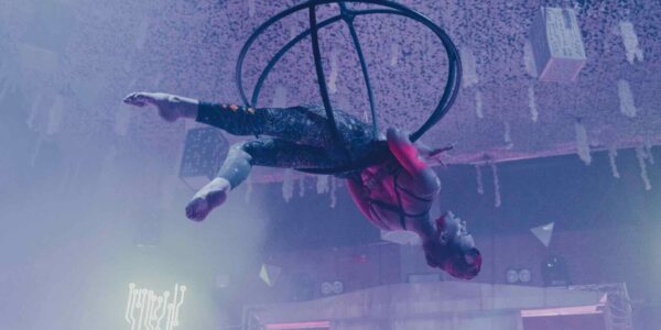 Hanging-Aerial-Show-For-Product-Launch
