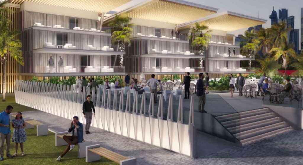Fan Zones require fantastic hospitality services featuring food, drinks and stalls.