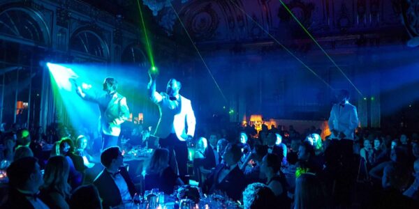 Laser-Harp-At-Gala-Dinner