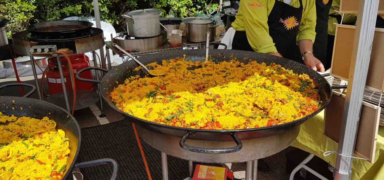 Paella-Dish-At-Company-Fun-Day