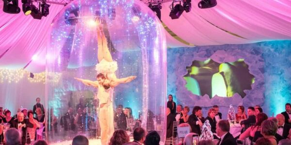 Snow-Globe-Entertainment-For-Immersive-Awards-Ceremony