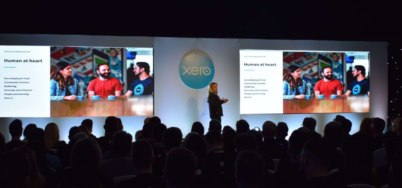 We managed the XERO conference incorporating sustainable solutions for their sales kick off in the UK.