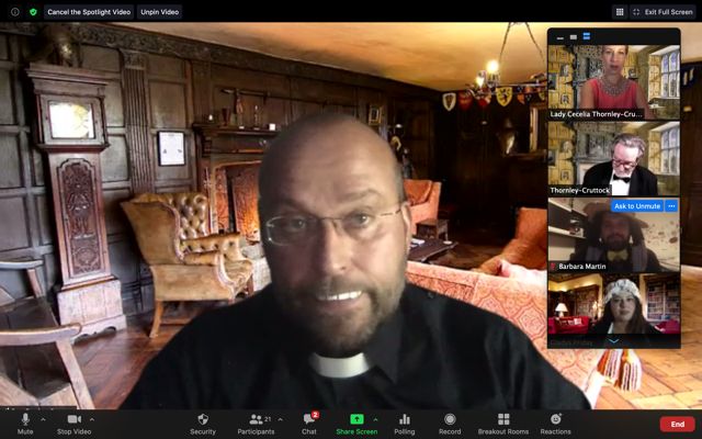 Virtual Entertainment for Virtual Events