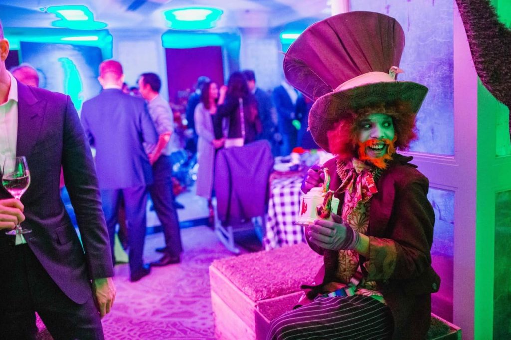 Corporate party live events taking place post covid