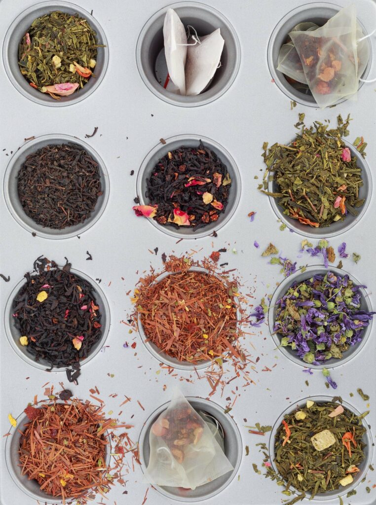 Virtual tea tasting workshop available to boo for virtual team building, health and well being workshops and virtual food and dink masterclasses