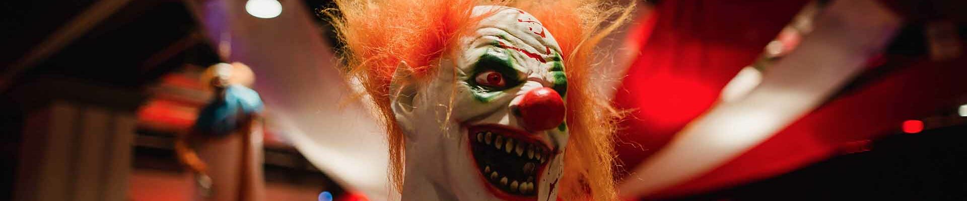 Halloween-Themed-Clown-Table-Centrepieces Halloween-Themed-Clown-Table-Centrepieces
