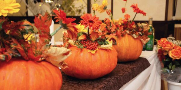 Floral-Halloween-Pumpkins