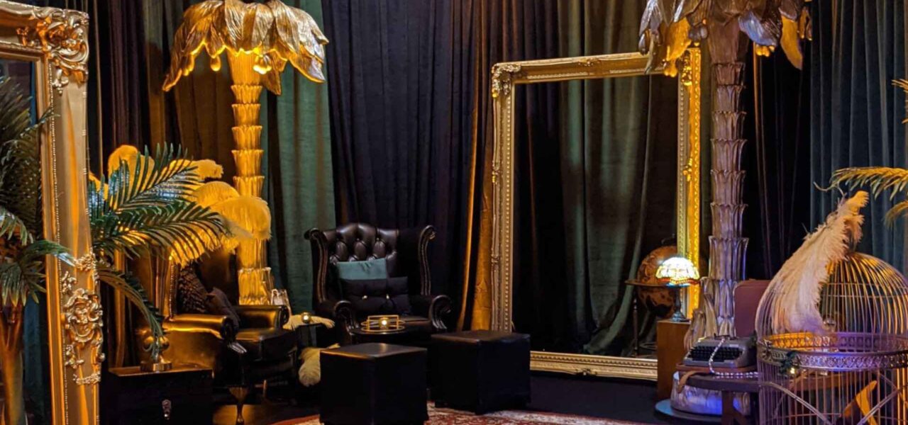 Luxury-1920s-Themed-Room-Sidemen-XIX-Vodka-Launch