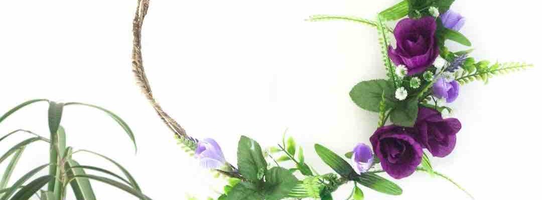 Purple-Flower-Wreath-Made-In-Virtual-Easter-Wreath-Workshop Purple-Flower-Wreath-Made-In-Virtual-Easter-Wreath-Workshop