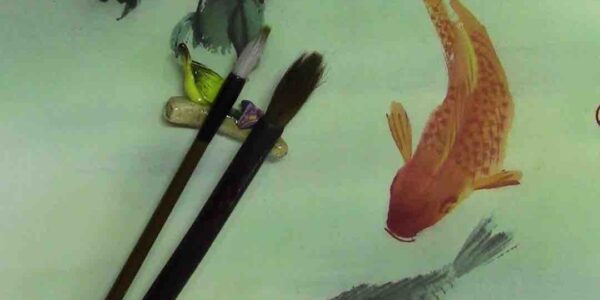 Chinese-Art-Class-Fish-Painting