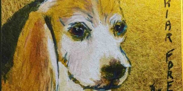 Chinese-Art-Dog-Painting