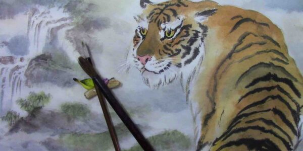 Chinese-Tiger-Online-Painting