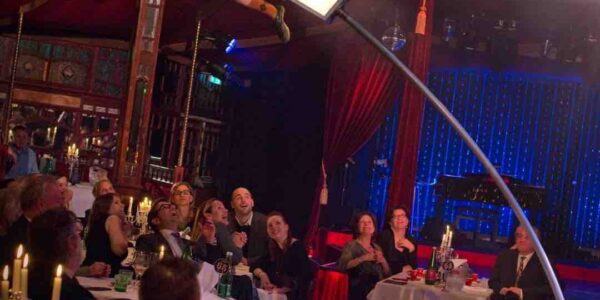 Acrobat-Sway-Pole-Entertainer-At-Corporate-Event