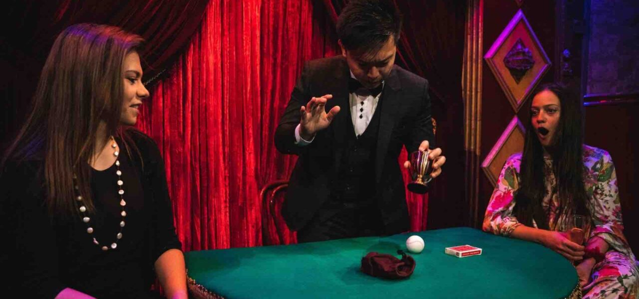 Singaporean-Magician-Performs-Table-Magic