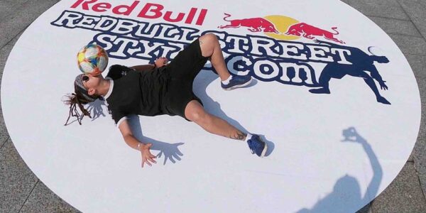 Female-Football-Trickster-Performs-At-Red-Bull-Event