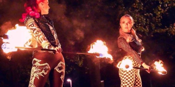 Fire-Performer-Duo
