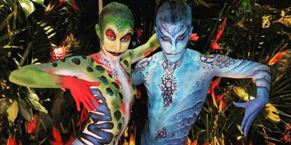 Reptile-Body-Paint-Example