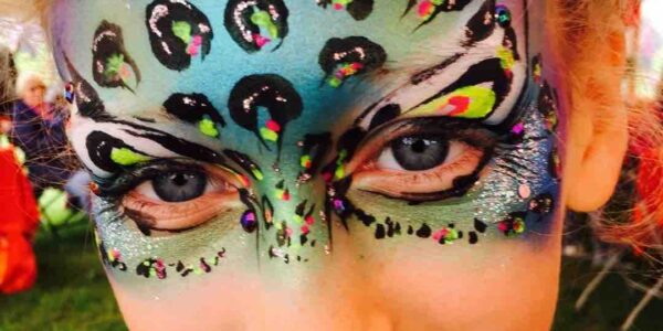 Peacock-Childs-Face-Paint-Design