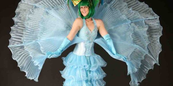Blue-Flower-Stilt-Walker