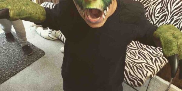 Dinosaur-Face-Paint-Design