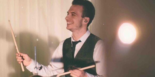 Jazz-Drummer-At-Event