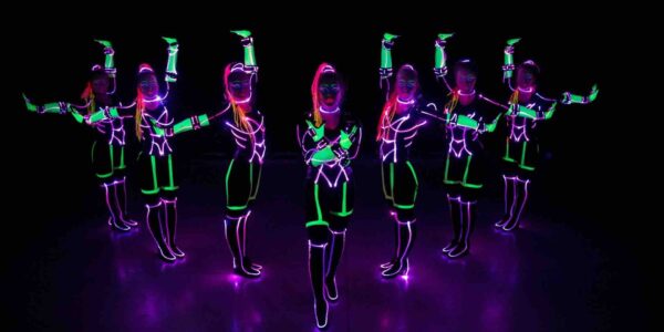 LED-Girl-Performers-On-Stage
