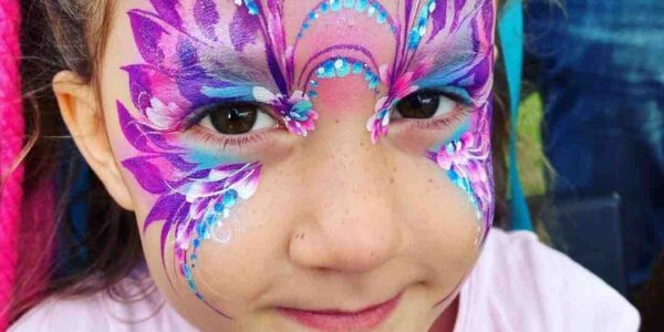 Multi-Coloured-Butterfly-Face-Paint