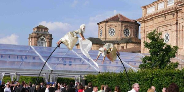 Aerial-Performers-In-Bespoke-Golden-Costumes