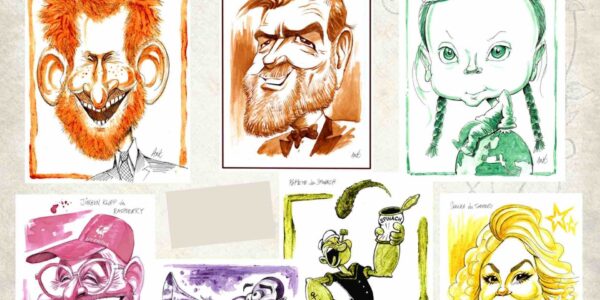 Drink-And-Food-Caricature-Examples