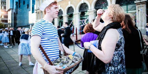 Guest-Trying-Oyster-Catering