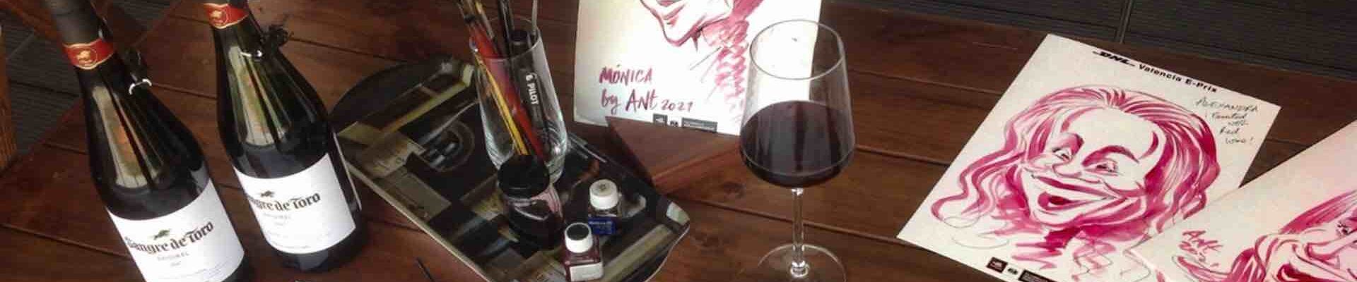 Red-Wine-Caricaturists Red-Wine-Caricaturists