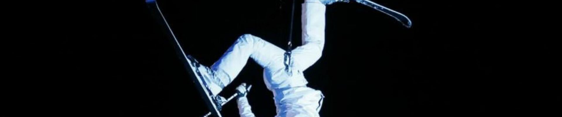 Aerialist-Performers-At-Ski-Event