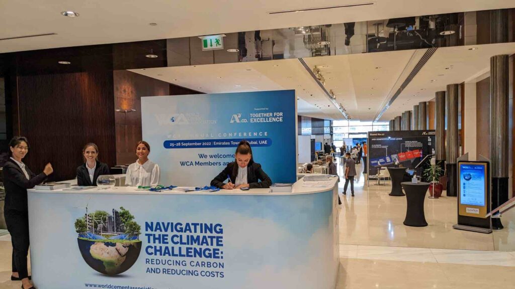 Navigating the climate challenge conference in Dubai, a venue booked by Julia Charles Event Management for the WCA conference.