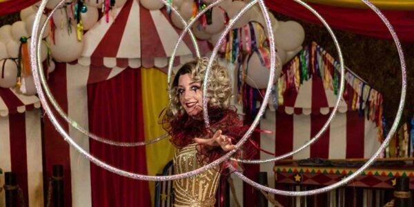 Circus-Themed-Hula-Hooper-Act