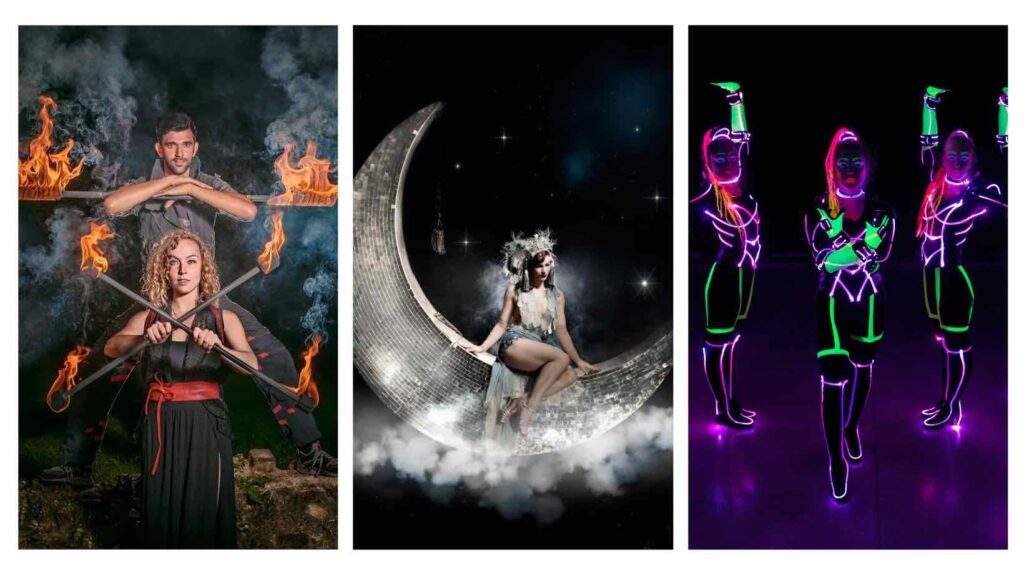 Range of dance entertainment available to book for Pride Events.