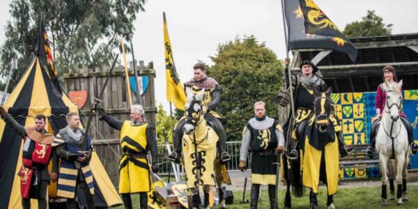 Knights-Preparing-To-Joust