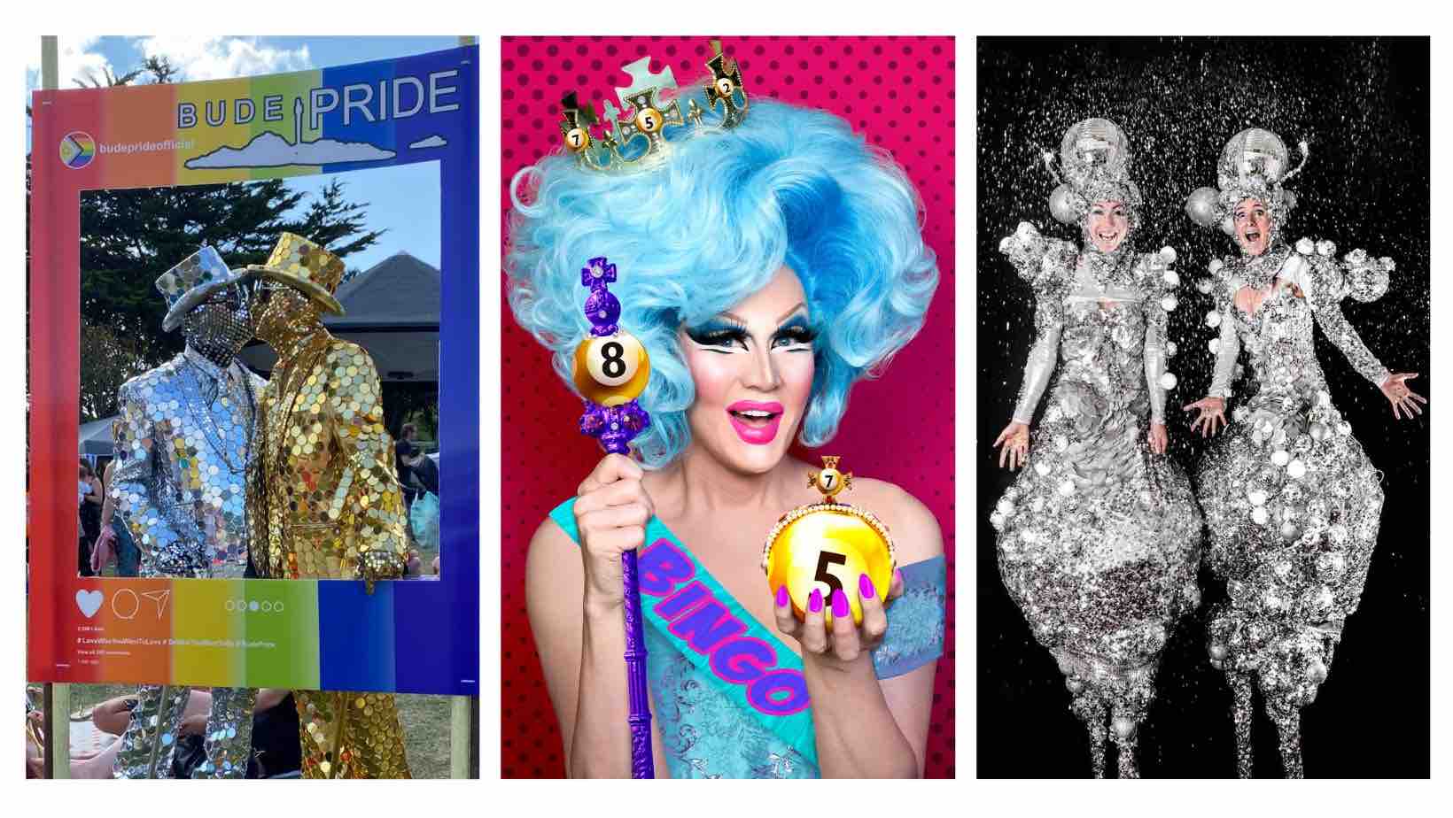 Walkabout performer ideas for Pride Events.